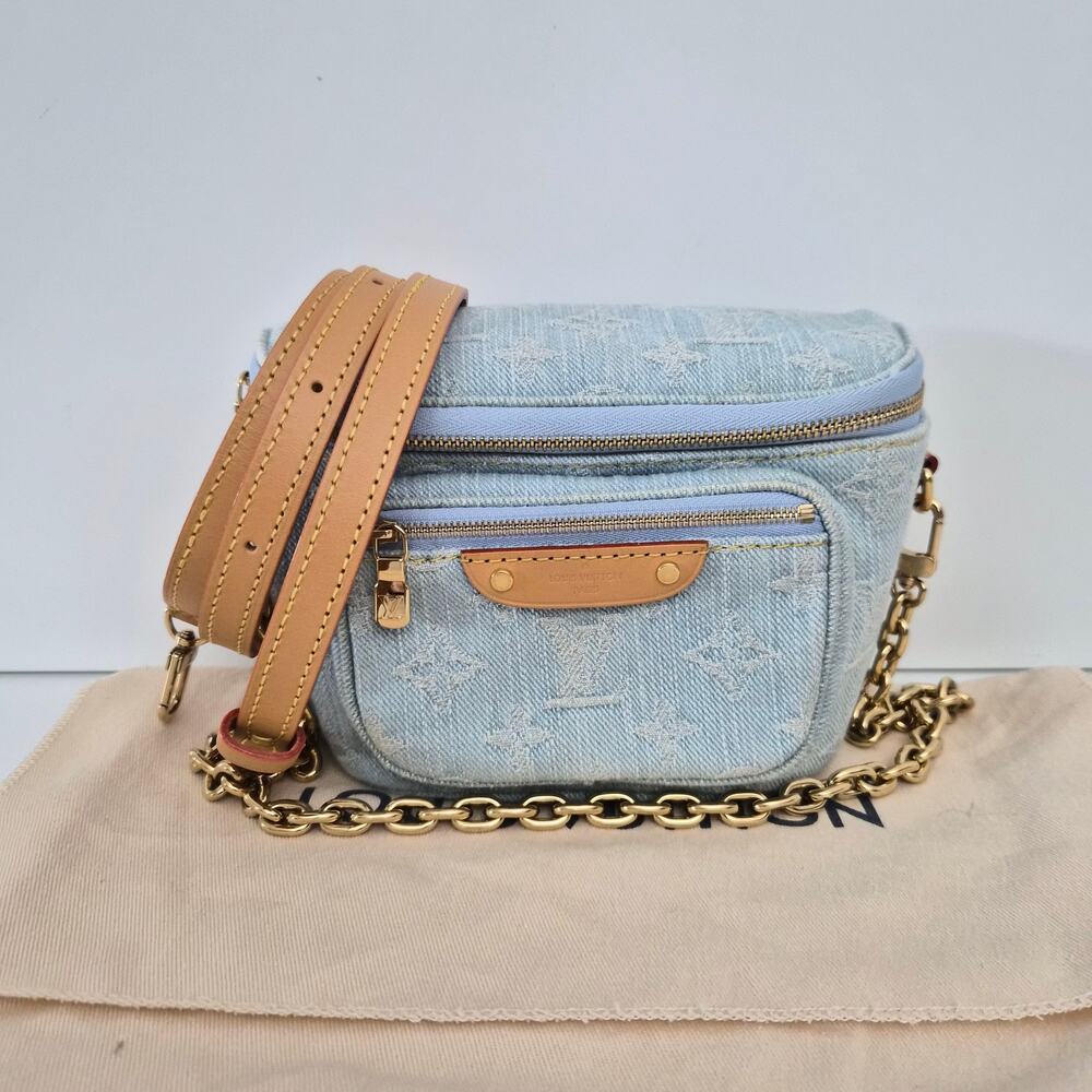 Louis Vuitton Monogram Mini Denim Bumbag - Picture 3 of 8